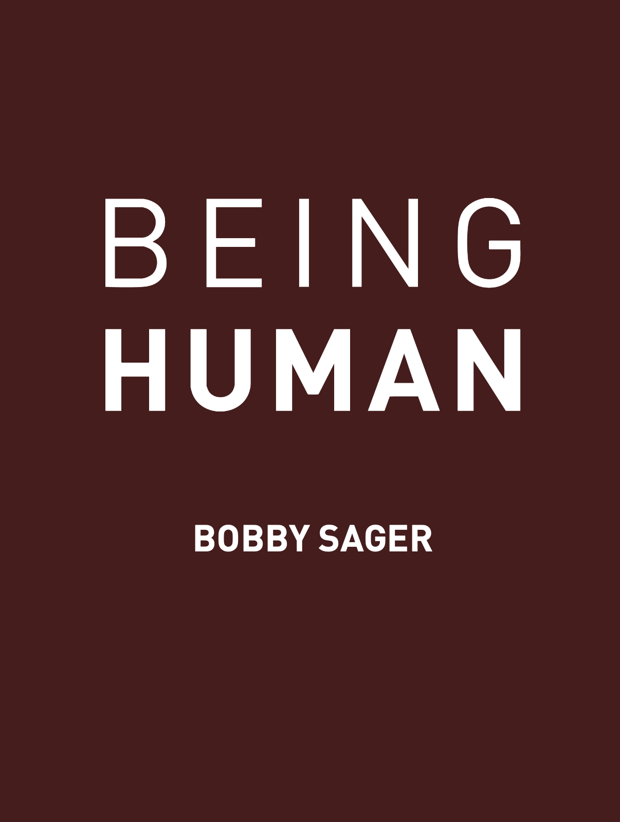 Being Human book cover